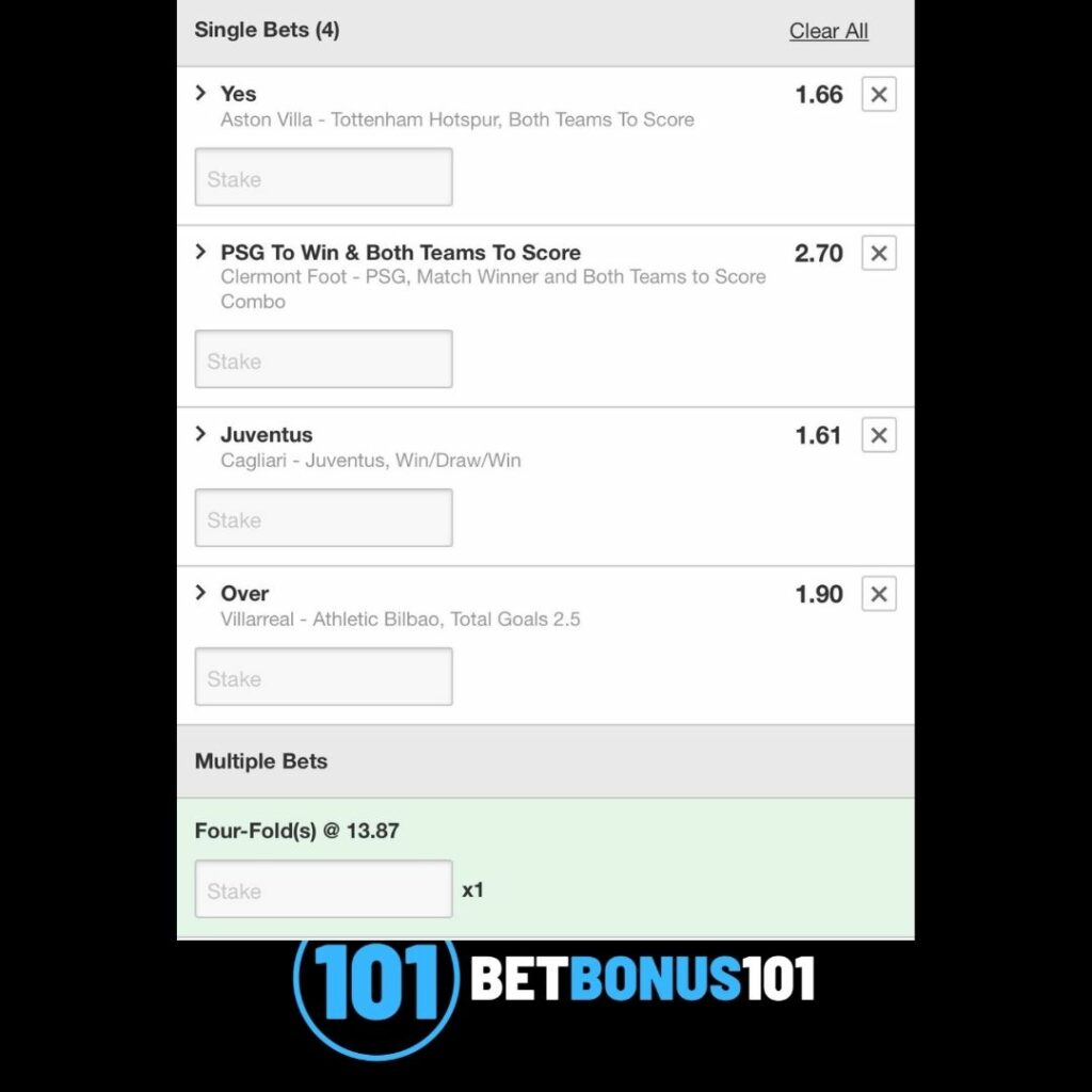 Todays Football Parlay 09 04 Mixed Leagues