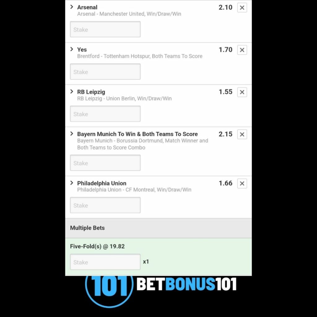 Todays Football Parlay 23 04 Mixed Leagues